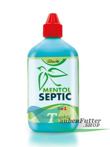 Mentol-Septic Grafika Das Produkt wurde auf Kundenwunsch erstellt. Eine Vorbereitung - Drei-Wege-Aktion. 500ml