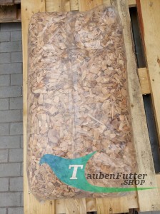 Buchenholzspäne Einstreu -60 liter- groß 20-30mm