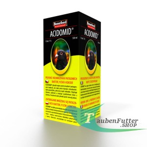 ACIDOMID TAUBEN 500 ML -Vorbeugung gegen die Vermehrung patogener Bakterien, Schimmelpilze und Kokzidien