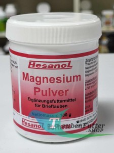 Magnesium Pulver wasserlöslich 100g Hesanol