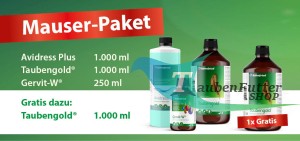 Röhnfried Mauserpaket 2024 Taubengold GRATIS