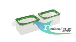 ZELLENNAPF MIT LEISTE, DOPPELT