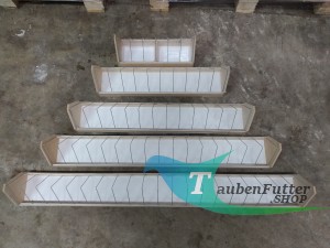 Fottertrog Holz mit Bügel 100cm