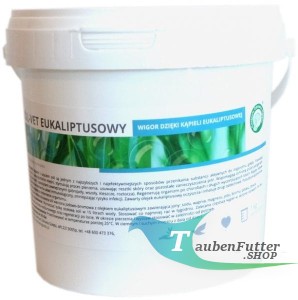 Badesalz 1000g - VITALITÄT DANK EINES EUKALYPTUSBADES