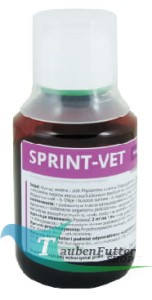 SPRINT-VET125ml -50% Verfallsdatum 31.10.2025  DIE HÖCHSTE FORM BEIM FLIEGEN UND DER ZUCHT